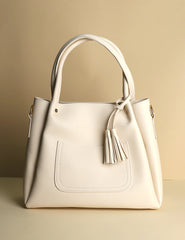 Soft Ivory Tote (2 Piece)