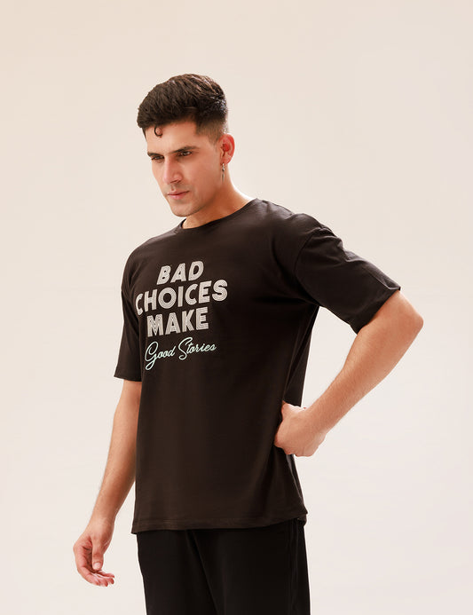 BAD CHOICES GRAPHIC T-SHIRT