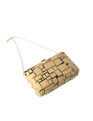 Mosaic Clutch Golden