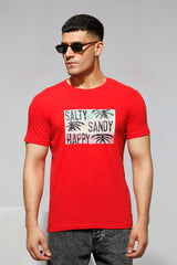 Salty Sandy Happy Graphic T-Shirt