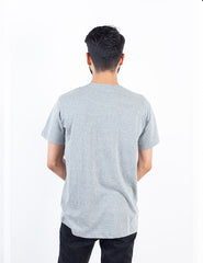 Basic Grey Crew Neck T-Shirt