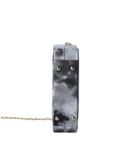 Silver Lining Cloud Clutch