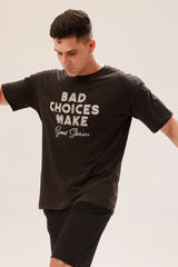 BAD CHOICES GRAPHIC T-SHIRT