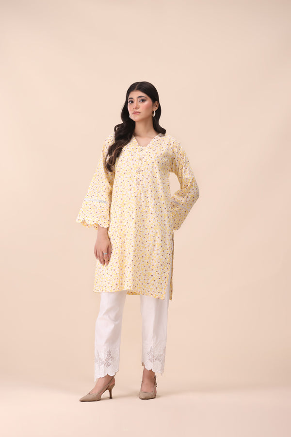 Floral Chikankari Kurta