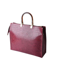 Elegance Tote Burgundy