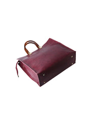 Elegance Tote Burgundy