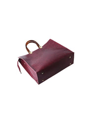 Elegance Tote Burgundy