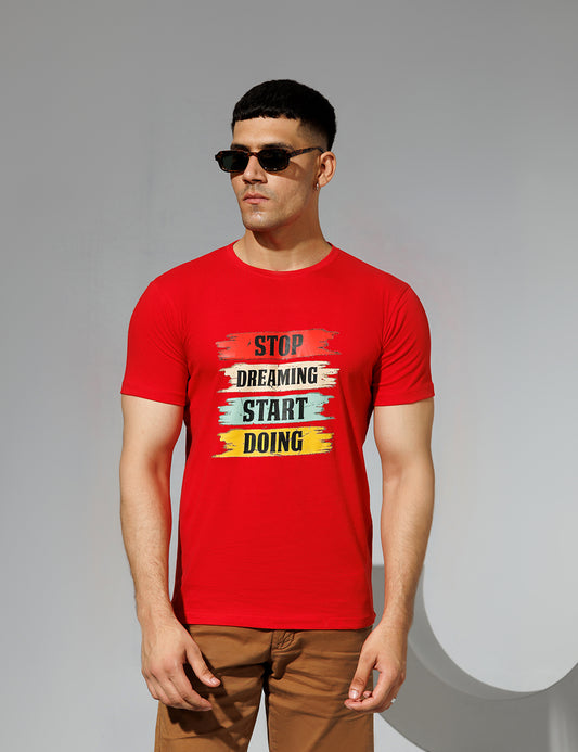 Stop Dreaming Start Doing Graphic T-Shirt