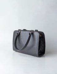 Chic Textured Bag Black