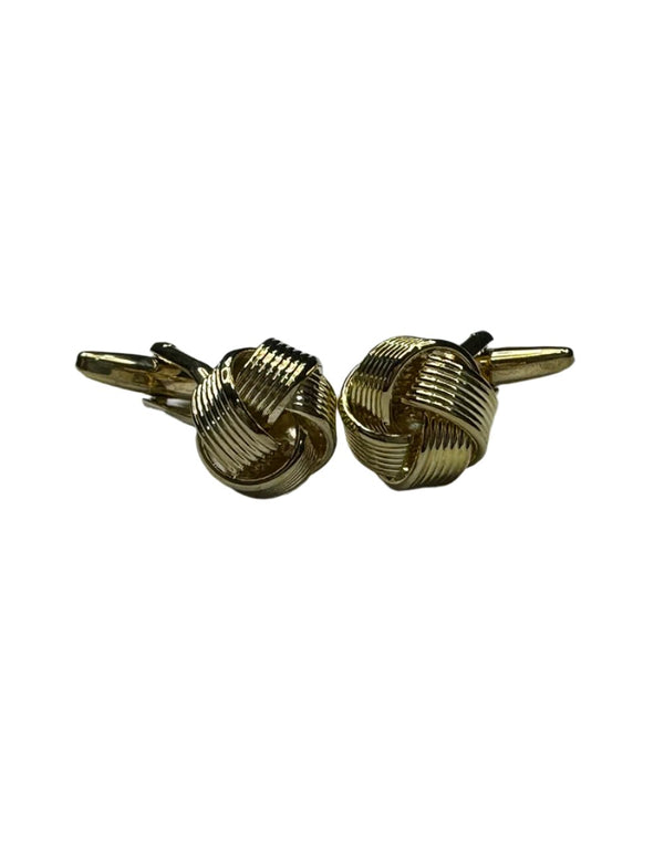 Golden Knot Cufflinks