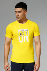 Yellow Graphic T-Shirt