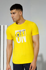 Yellow Graphic T-Shirt