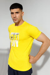 Yellow Graphic T-Shirt