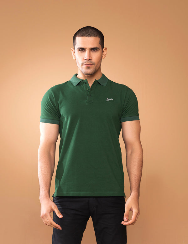 Bottle Green Polo Shirt