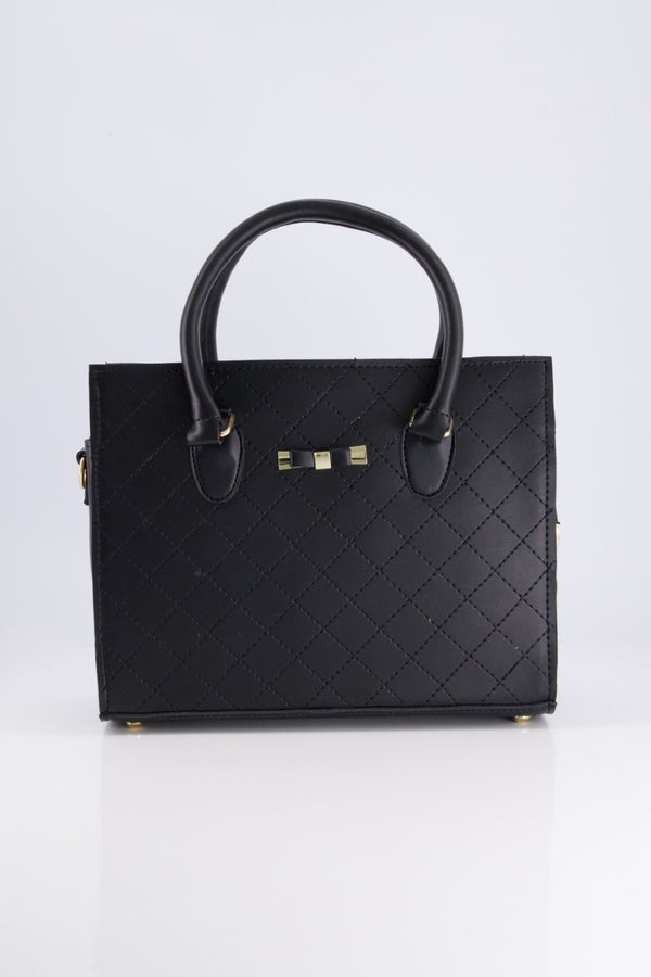 Black Quilted Handbag