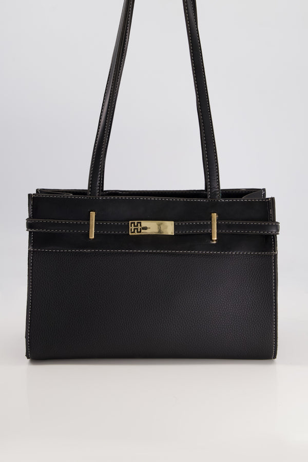 Elegant Black Tote