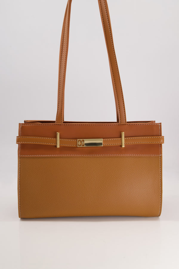 Tan Leather Handbag