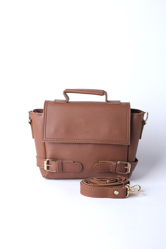 Brown Sophisticate Satchel - MHW Clothing