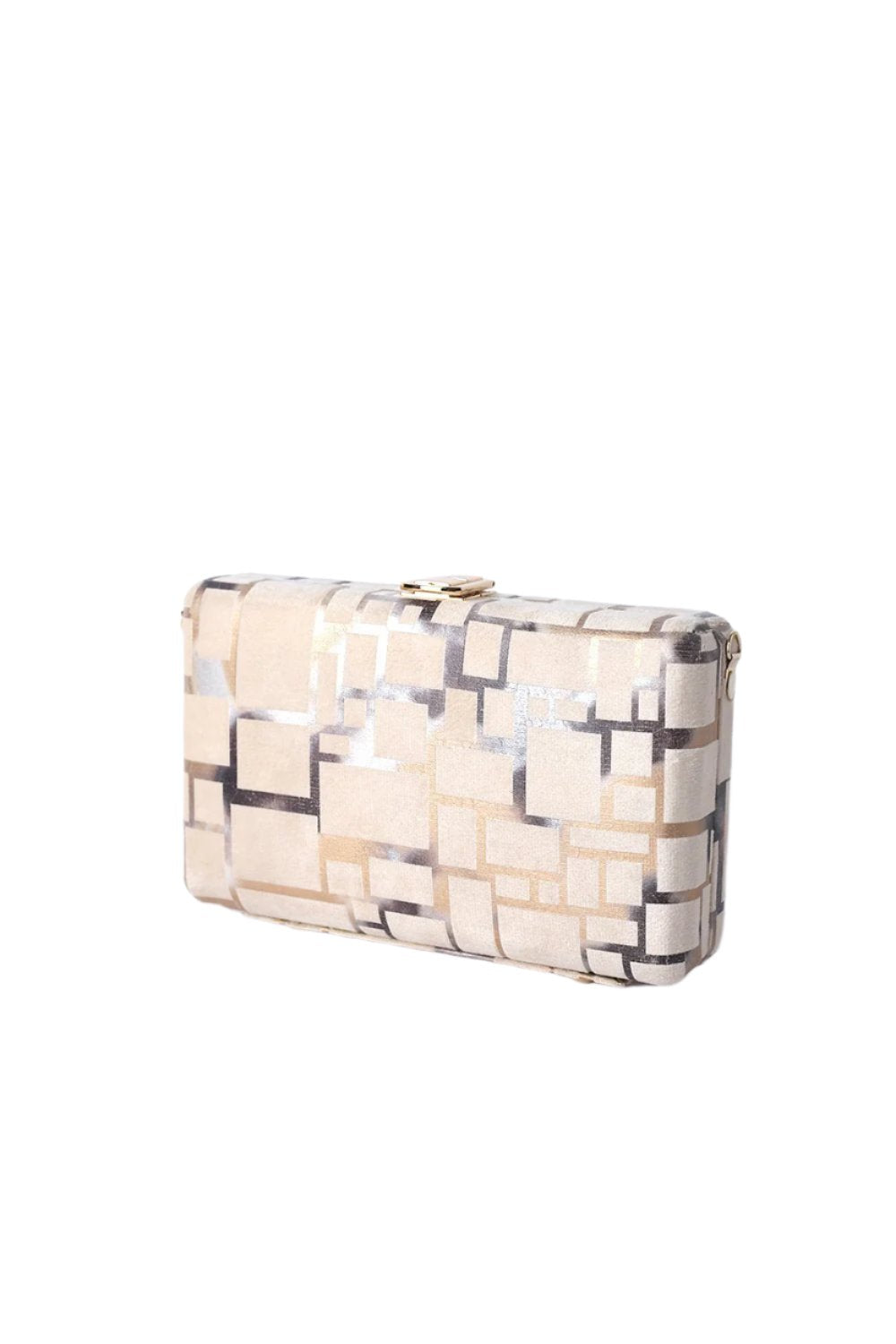 Geometric Elegance Clutch - MHW Clothing