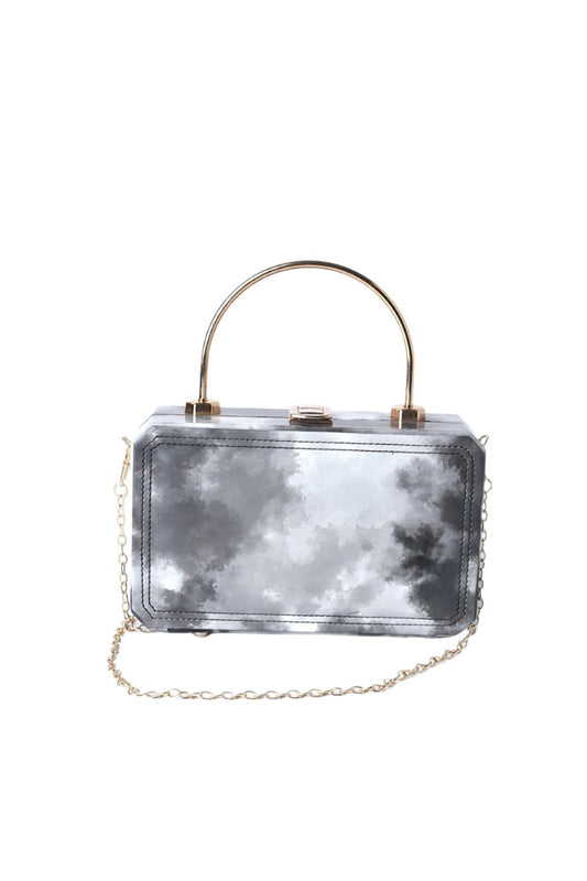 Silver Lining Cloud Clutch - MHW Clothing