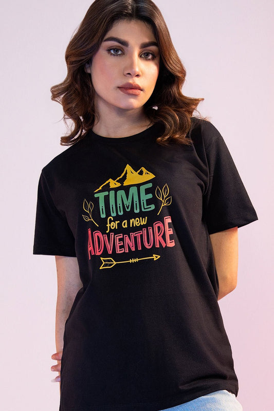 Time for A New Adventure Women T-Shirt - MHW Clothing