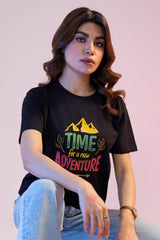 Time for A New Adventure Women T-Shirt - MHW Clothing