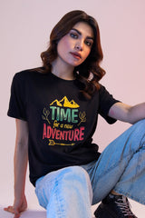 Time for A New Adventure Women T-Shirt - MHW Clothing