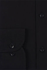 Classic Black Dress Shirt for Men - MHW Clothing