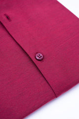 Classic Maroon Dress Shirt for Men - MHW Clothing