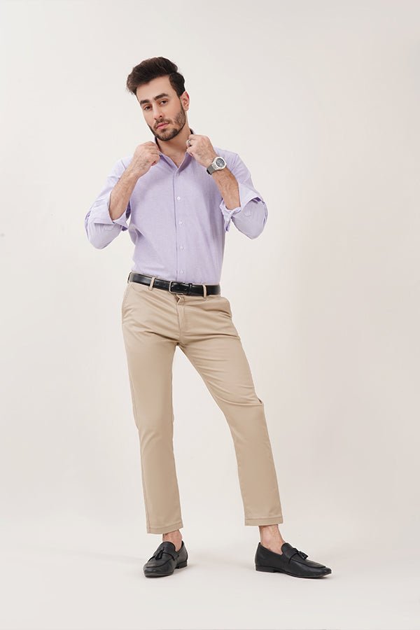 Men's Light Purple Dress Shirt - MHW Clothing