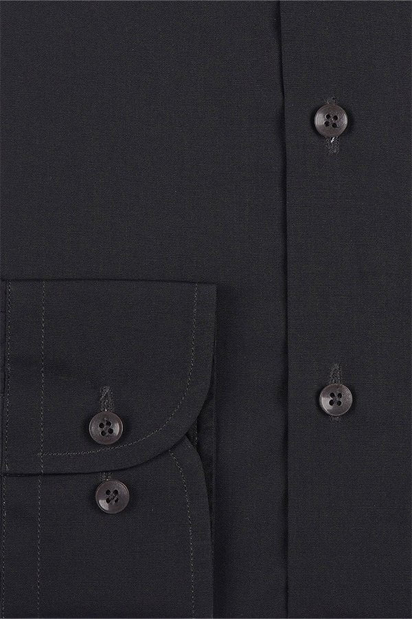 Sophisticated Charcoal Men's Dress Shirts - MHW Clothing