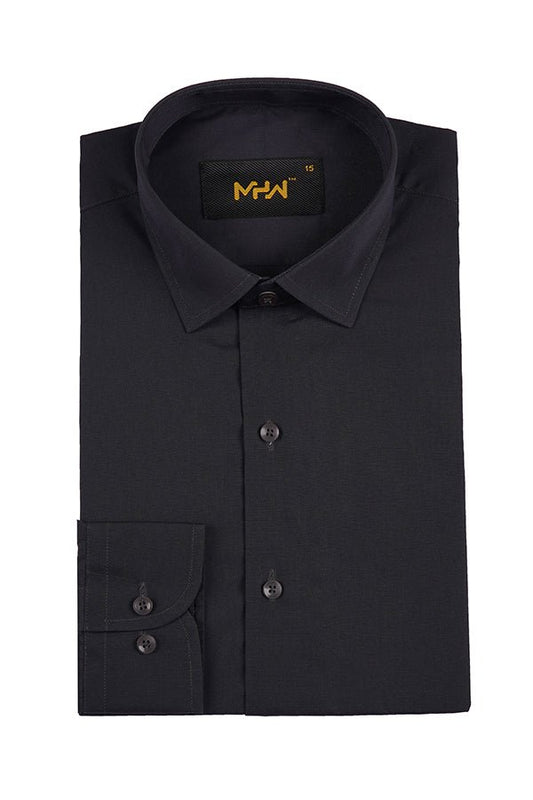 Sophisticated Charcoal Men's Dress Shirts - MHW Clothing
