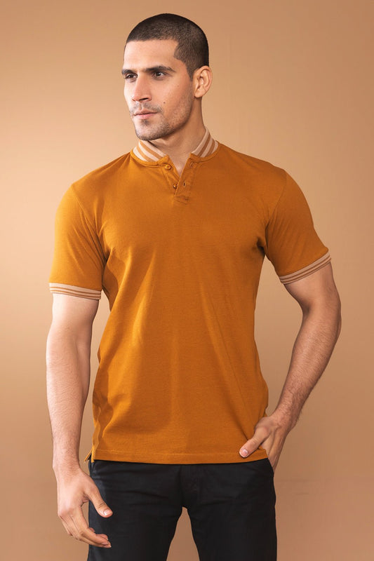 Yellow Mustard Polo Shirt - MHW Clothing
